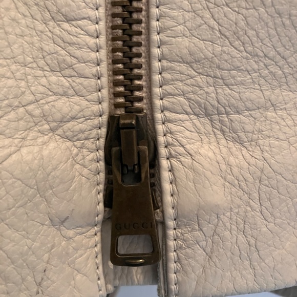 Rare Gucci cream leather vintage Tom Ford coat - Picture 12 of 16